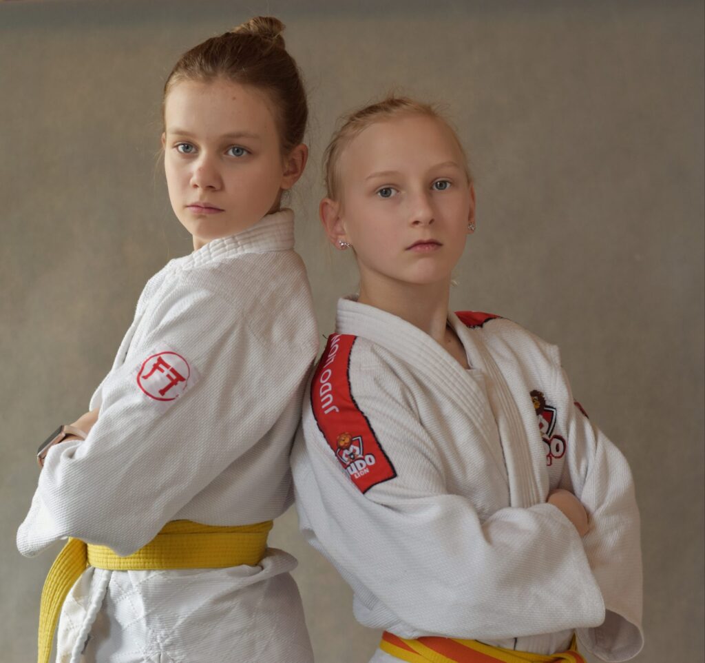 Zawodnicy UKS Judo Lion podczas zgrupowania w Cetniewie, kwiecień 2026