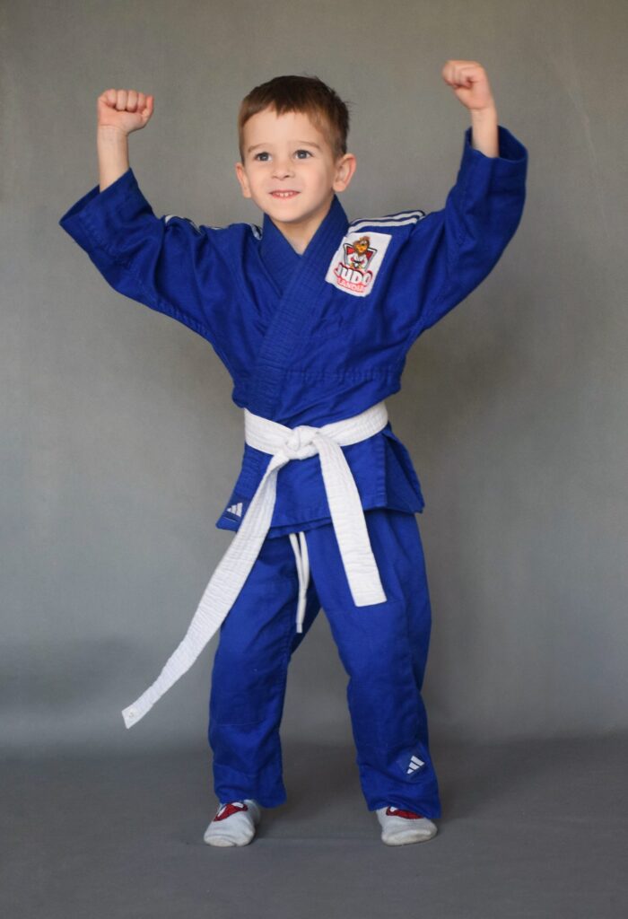 Zawodnicy UKS Judo Lion podczas zgrupowania w Cetniewie, kwiecień 2026