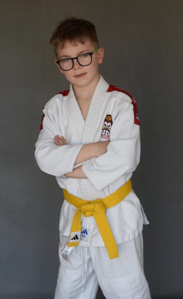 Zawodnicy UKS Judo Lion podczas zgrupowania w Cetniewie, kwiecień 2026