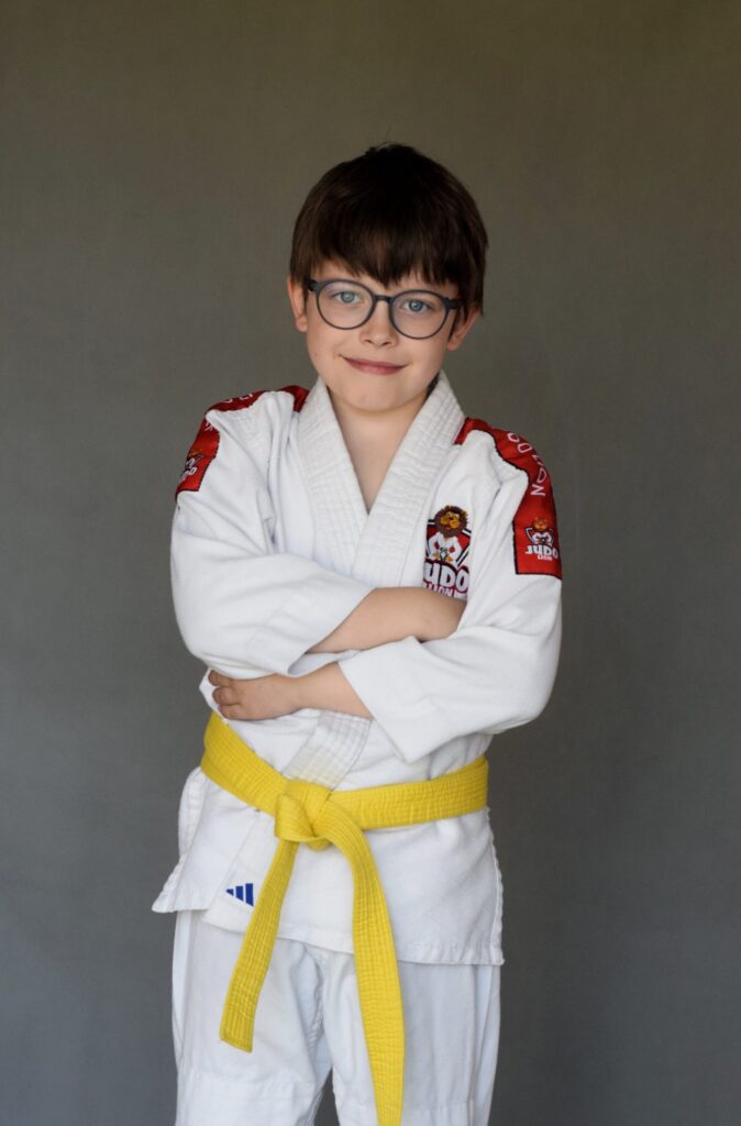 Zawodnicy UKS Judo Lion podczas zgrupowania w Cetniewie, kwiecień 2026