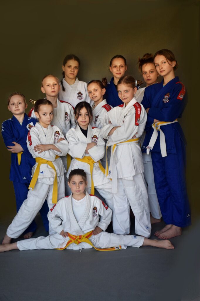 Zawodnicy UKS Judo Lion podczas zgrupowania w Cetniewie, kwiecień 2026